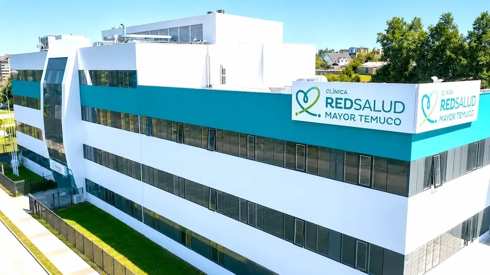 Fachada de Clínica RedSalud Mayor Temuco.