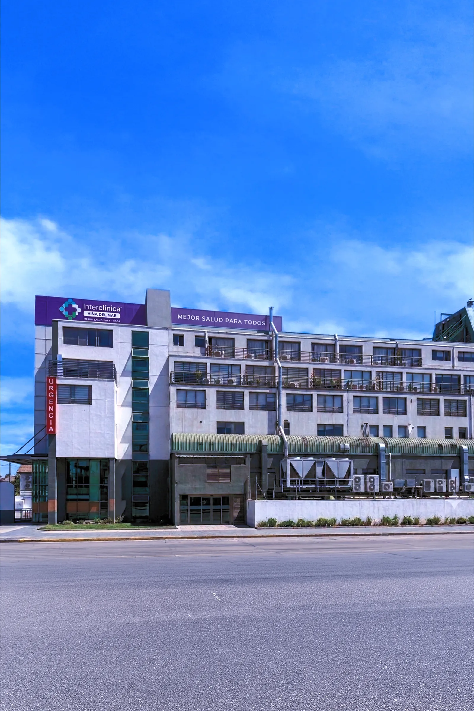 Fachada de Clínica Viña del Mar.